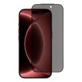 iPhone 18 Pro Max Privacy Full Cover Panssarilasi ja pölytiivisverkosta