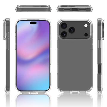 iPhone 18 Pro Max Naarmunkestävä Hybridikotelo - Läpinäkyvä