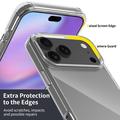 iPhone 18 Pro Max Naarmunkestävä Hybridikotelo - Läpinäkyvä