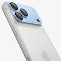 iPhone 18 Pro Max Spigen Glas.tR Ez Fit Optik Pro XL kameran objektiivisuoja - Vaaleansininen