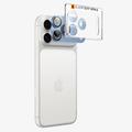 iPhone 18 Pro Max Spigen Glas.tR Ez Fit Optik Pro XL kameran objektiivisuoja - Vaaleansininen
