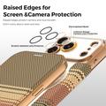 iPhone 18 Pro Max Tyylikäs magneettinen läppäkotelo RFID-korttipaikoilla - ruskea