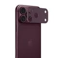 iPhone 18 Pro Max Tech-Protect Camalloy Fit+ alumiininen kamerasuoja - Burgundi