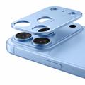 iPhone 18 Pro Max Tech-Protect Camalloy Fit+ alumiininen kamerasuoja - Vaaleansininen