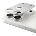 iPhone 18 Pro Max Tech-Protect Camalloy Fit+ alumiininen kamerasuoja - Hopea