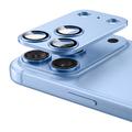 iPhone 18 Pro Max Tech-Protect Camfull Fit+ kameran objektiivin suojus - Vaaleansininen