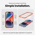 iPhone 18 Pro Max Tech-Protect Easy Set+ karkaistu suojalasi - 9H - 3 kpl.