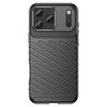 iPhone 18 Pro Max/17 Pro Max Thunder Sarja TPU Suojakuori - Musta