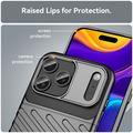 iPhone 18 Pro Max/17 Pro Max Thunder Sarja TPU Suojakuori - Musta