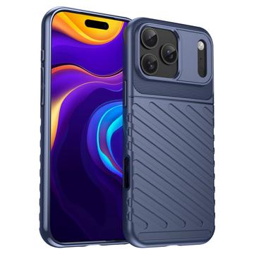 iPhone 18 Pro Max/17 Pro Max Thunder Sarja TPU Suojakuori - Sininen