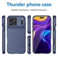 iPhone 18 Pro Max/17 Pro Max Thunder Sarja TPU Suojakuori - Sininen