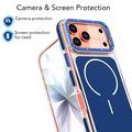 iPhone 18 Pro Max Kaksivärinen hybridikotelo - MagSafe-yhteensopiva - sininen