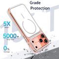 iPhone 18 Pro Max Kaksivärinen hybridikotelo - MagSafe-yhteensopiva - Valkoinen