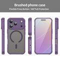 iPhone 18 Pro Max UltraGuard Matte MagSafe Kotelo - Tumman violetti