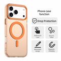 iPhone 18 Pro Max UltraGuard Matte MagSafe Kotelo - Oranssi