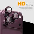 iPhone 18 Pro/18 Pro Max Northjo Kameran linssisuojasarja - Violetti