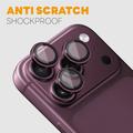 iPhone 18 Pro/18 Pro Max Northjo Kameran linssisuojasarja - Violetti