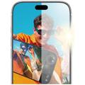 iPhone 18 Pro PanzerGlass Anti-Reflective Armor jossa FastFit In-A-Box Panssarilasi - 9H - musta reuna