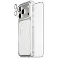 iPhone 18 Pro PanzerGlass Care Flagship 3-in-1 -paketti - Kirkas