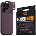 iPhone 18 Pro PanzerGlass Fender-kamerasuoja - Tumma kirsikka