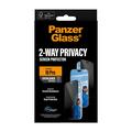 iPhone 18 Pro PanzerGlass Ultra-Wide Fit EasyAligner 2-Way Privacy Panssarilasi - 9H - musta reuna