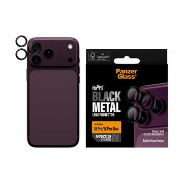 iPhone 18 Pro/18 Pro Max PanzerGlass Hoops kameran linssin suojus - Musta