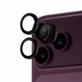 iPhone 18 Pro/18 Pro Max PanzerGlass Hoops kameran linssin suojus - Musta