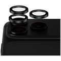 iPhone 18 Pro/18 Pro Max PanzerGlass Hoops Ceramic II kameran linssinsuojus - musta