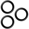 iPhone 18 Pro/18 Pro Max PanzerGlass Hoops Ceramic II kameran linssinsuojus - musta