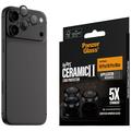 iPhone 18 Pro/18 Pro Max PanzerGlass Hoops Ceramic II kameran linssinsuojus - musta