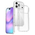 iPhone 18 Pro Naarmunkestävä Hybridikotelo - Läpinäkyvä