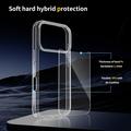 iPhone 18 Pro Naarmunkestävä Hybridikotelo - Läpinäkyvä