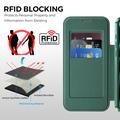 iPhone 18 Pro Tyylikäs magneettinen läppäkotelo RFID-korttipaikoilla
