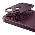 iPhone 18 Pro Tech-Protect Camalloy Fit+ alumiininen kamerasuoja - Burgundi