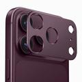 iPhone 18 Pro Tech-Protect Camalloy Fit+ alumiininen kamerasuoja - Burgundi