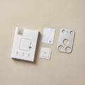 iPhone 18 Pro Tech-Protect Camalloy Fit+ alumiininen kamerasuoja - Hopea