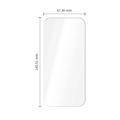 iPhone 18 Pro Tech-Protect Easy Set+ karkaistu suojalasi - 9H - 3 kpl.