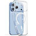 iPhone 18 Pro Tech-Protect FlexAir Glitter MagSafe TPU Kotelo - Läpinäkyvä