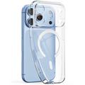 iPhone 18 Pro Tech-Protect FlexAir magneettinen TPU-kotelo - Kirkas