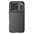 iPhone 18 Pro/17 Pro Thunder Sarja TPU Suojakuori - Musta