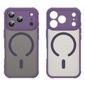iPhone 18 Pro UltraGuard Matte MagSafe Kotelo - Tumman violetti