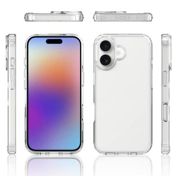 iPhone 18 Naarmunkestävä Hybridikotelo - Läpinäkyvä