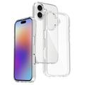 iPhone 18 Naarmunkestävä Hybridikotelo - Läpinäkyvä