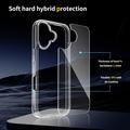 iPhone 18 Naarmunkestävä Hybridikotelo - Läpinäkyvä
