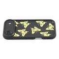 iPhone Air Perhoskuvioinen TPU-kotelo - Keltainen / Musta