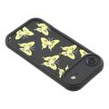 iPhone Air Perhoskuvioinen TPU-kotelo - Keltainen / Musta