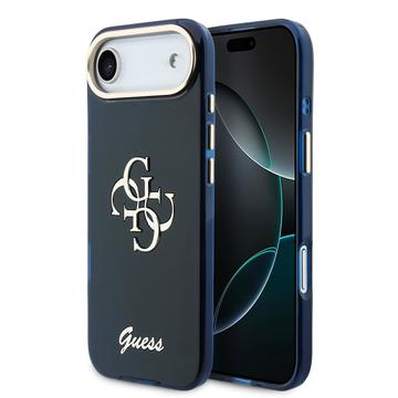iPhone Air Guess IML 4G Script Metal Logo -kotelo - sininen