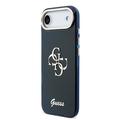 iPhone Air Guess IML 4G Script Metal Logo -kotelo - sininen