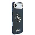iPhone Air Guess IML 4G Script Metal Logo -kotelo - sininen