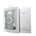 iPhone Air Guess IML Glitter Script Hihnakotelo - MagSafe-yhteensopiva - musta